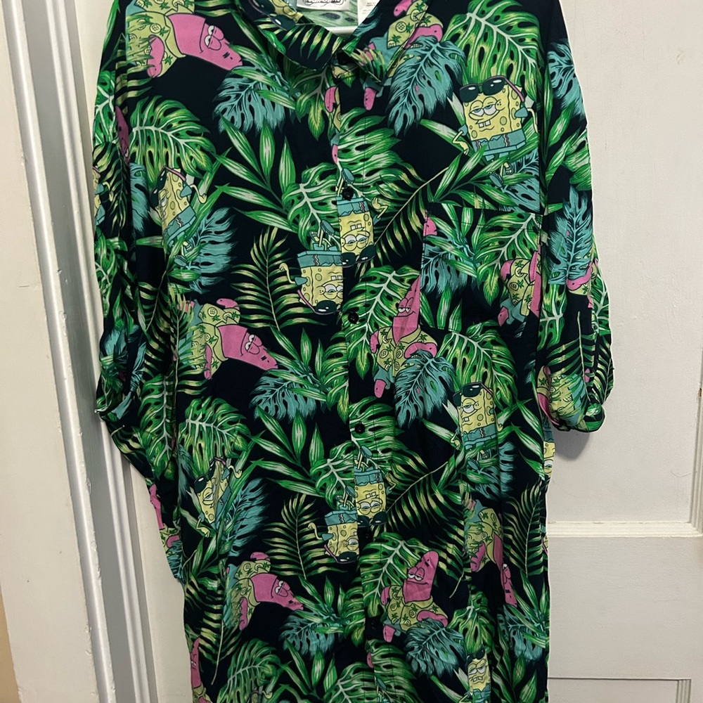 SpongeBob SquarePants Leafy Green Shirt